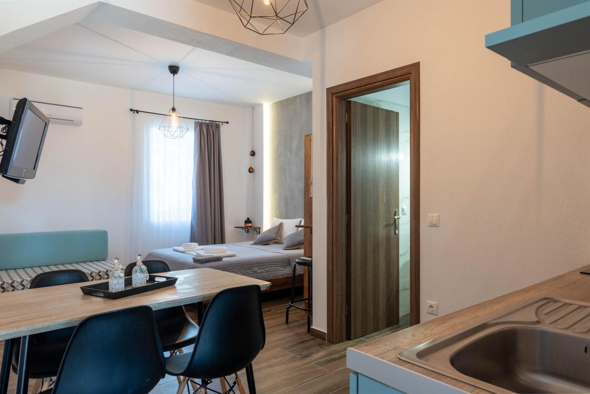Aigli Luxury Studios نيا رودا المظهر الخارجي الصورة